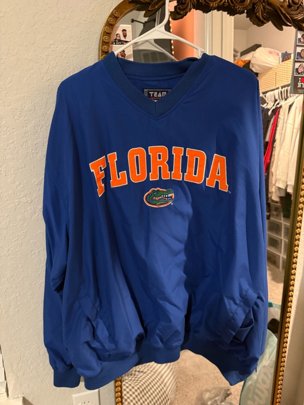 Florida Gators Blue Pullover Sweatshirt - Team Logo